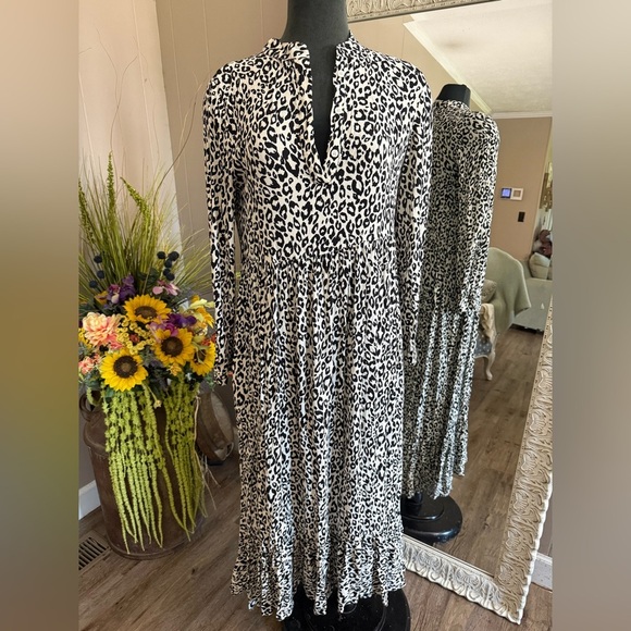 Mare Mare x Anthropologie • Lynda Leopard Print Maxi - Picture 5 of 12